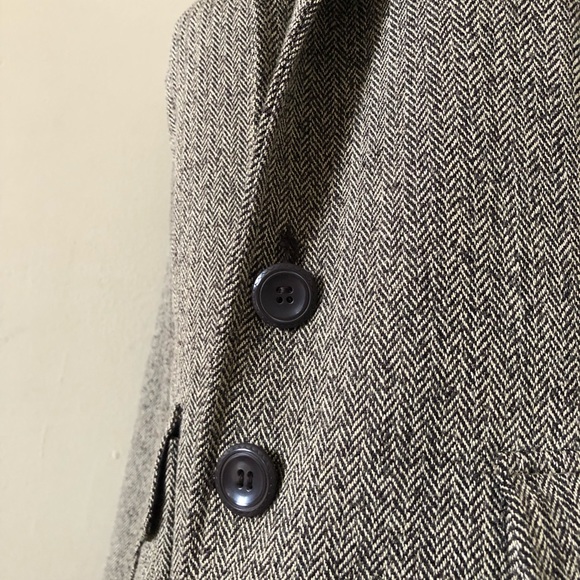 Vintage FMX Design Studio Brown Tweed Women's Blazer Suit Jacket - Picture 4 of 8